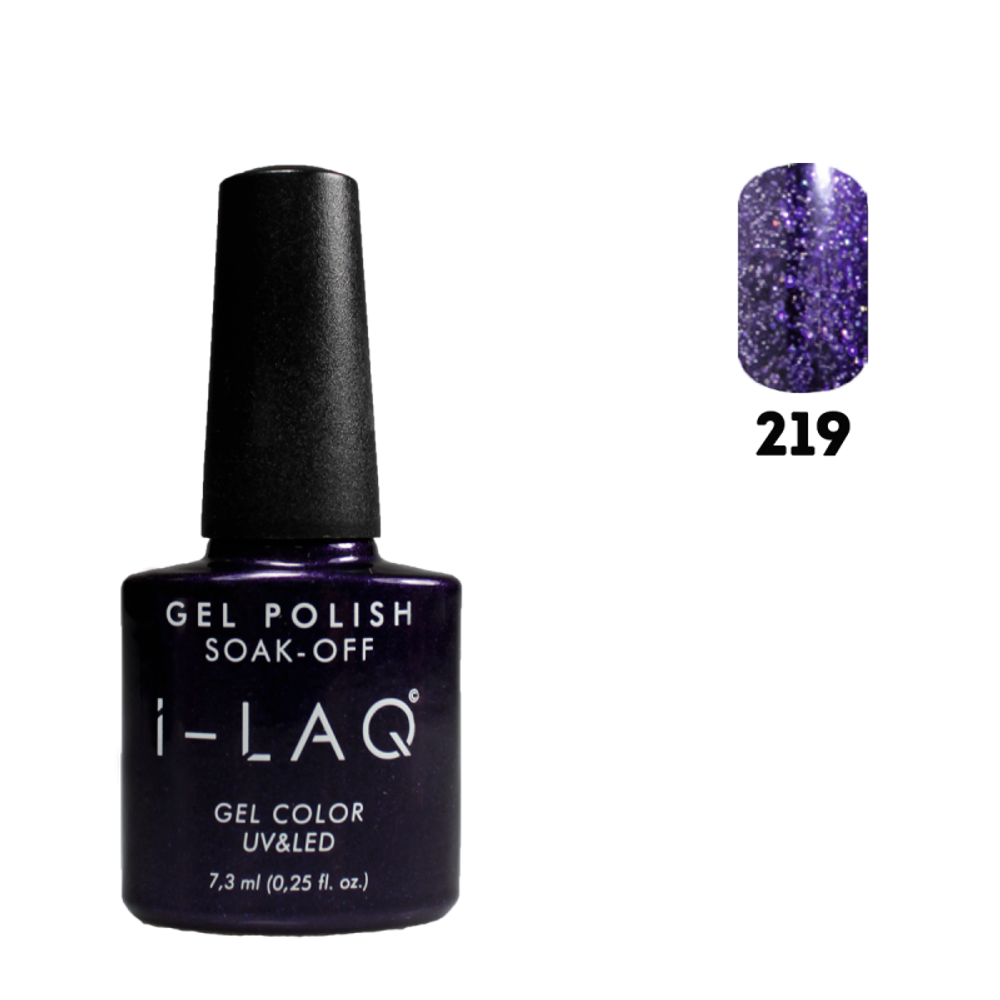 Гель лак для ногтей I-laq  219, 7,3 мл.