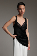 Майка атласная