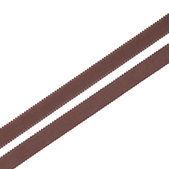 Резинка бретелечная кофе 15 мм (цв. 738), 612/15