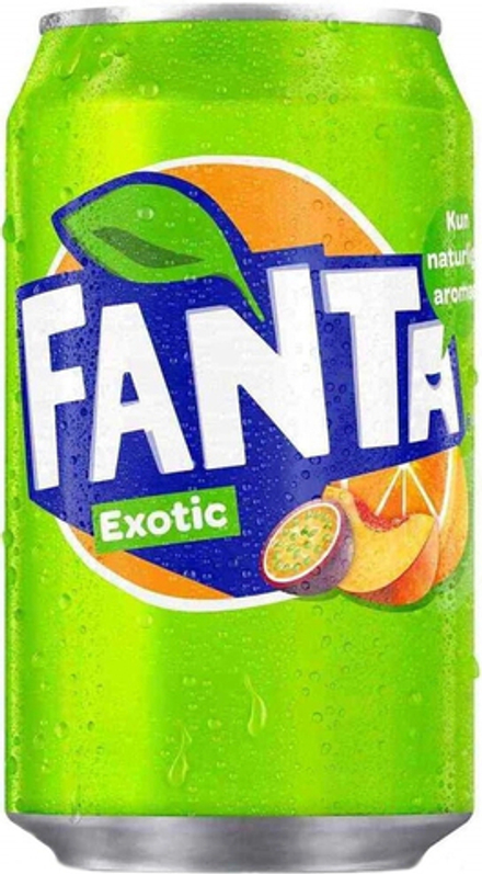 Газированный напиток Фанта Экзотик / Fanta Exotic 0.33 - банка