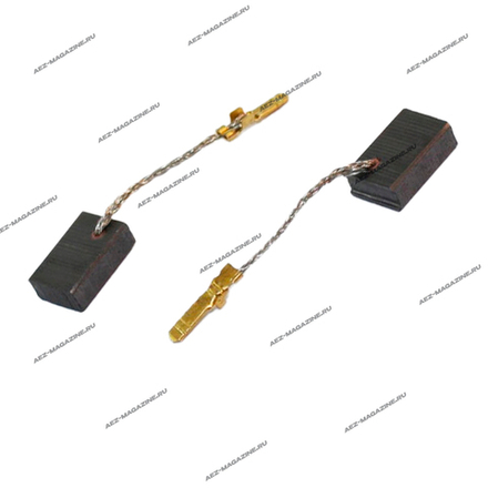 Электроугольная щетка 5х10х15 подходит для Metabo поводок, клема-мама