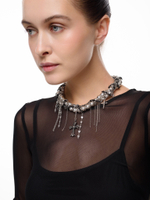 Колье "Glamour" из гематита и шпинели