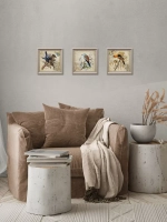 Картина на стену интерьерная на холсте 23х23см