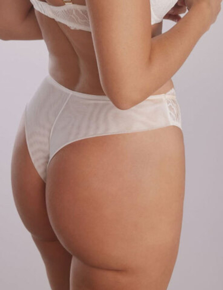 Трусы Kinga Luna Ecru стринги (экрю)