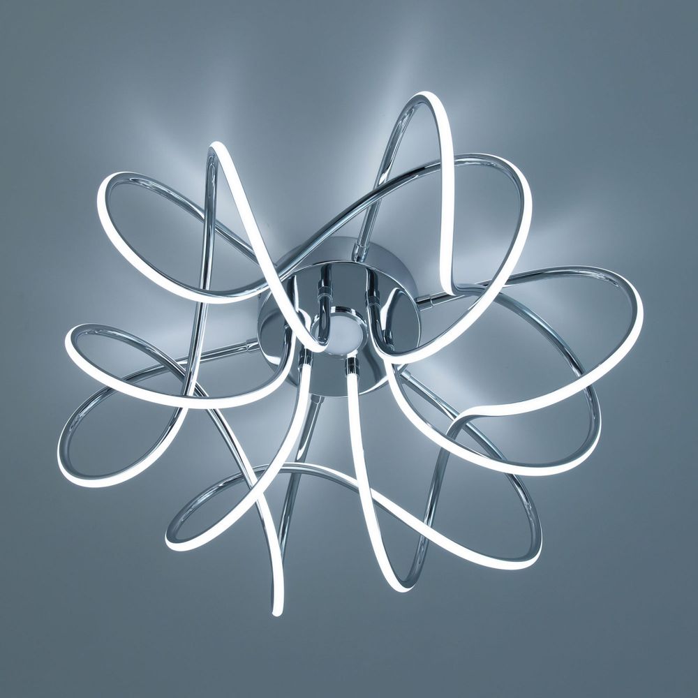 Citilux Мишель CL229161 RGB Люстра светодиодная с пультом Хром