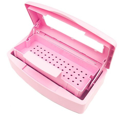 Бокс для стерилизации розовый