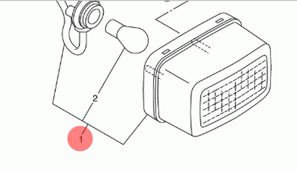 Стоп сигнал Yamaha VK10 8FN-84710-00-00