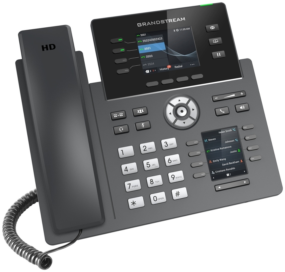 IP-телефон Grandstream GRP2614 черный