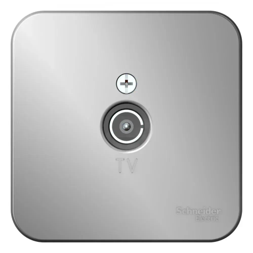 BLANCA О/У КОННЕКТОР ТВ, ИЗОЛ.ПЛ., АЛЮМИНИЙ