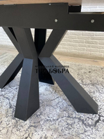 Кухонный раздвижной стол "Спайдер", итальянский мрамор