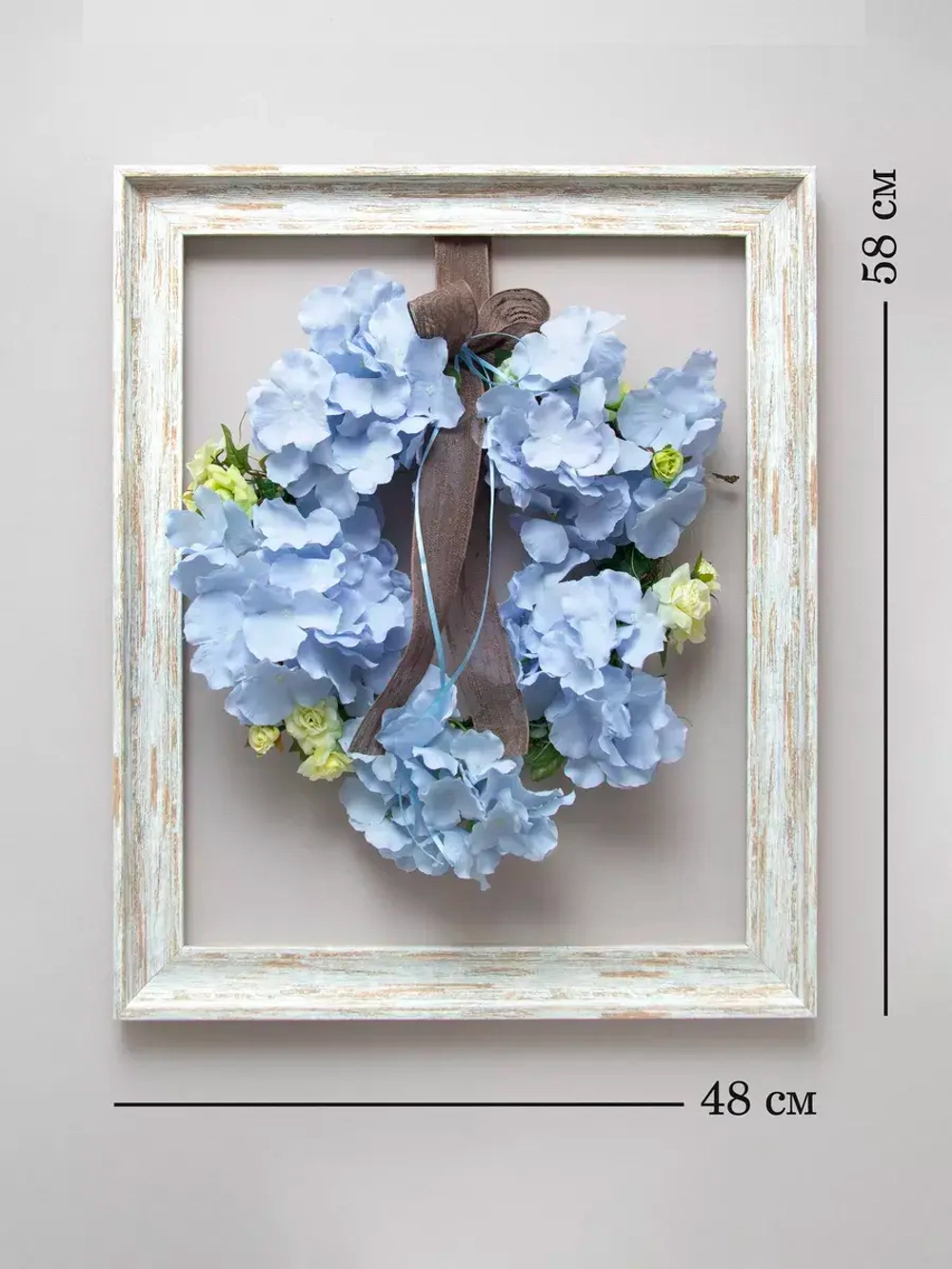 Панно на стену для интерьера с цветами 48*58 см