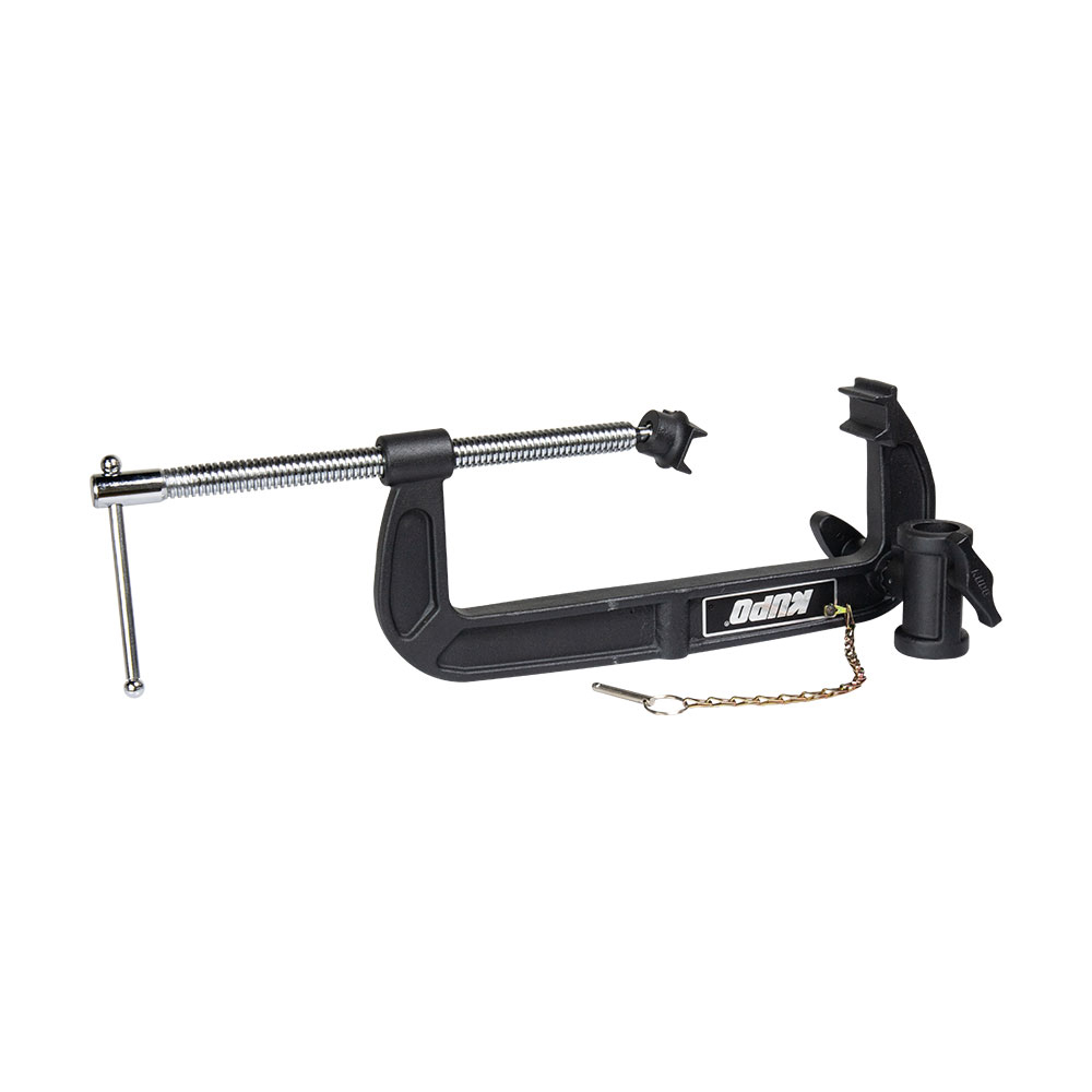 KUPO KCP-129 KUPO Detachable Heavy Duty C-Clamp W/ 5/8"(28mm) Junior Receiver. Держатель-зажим
