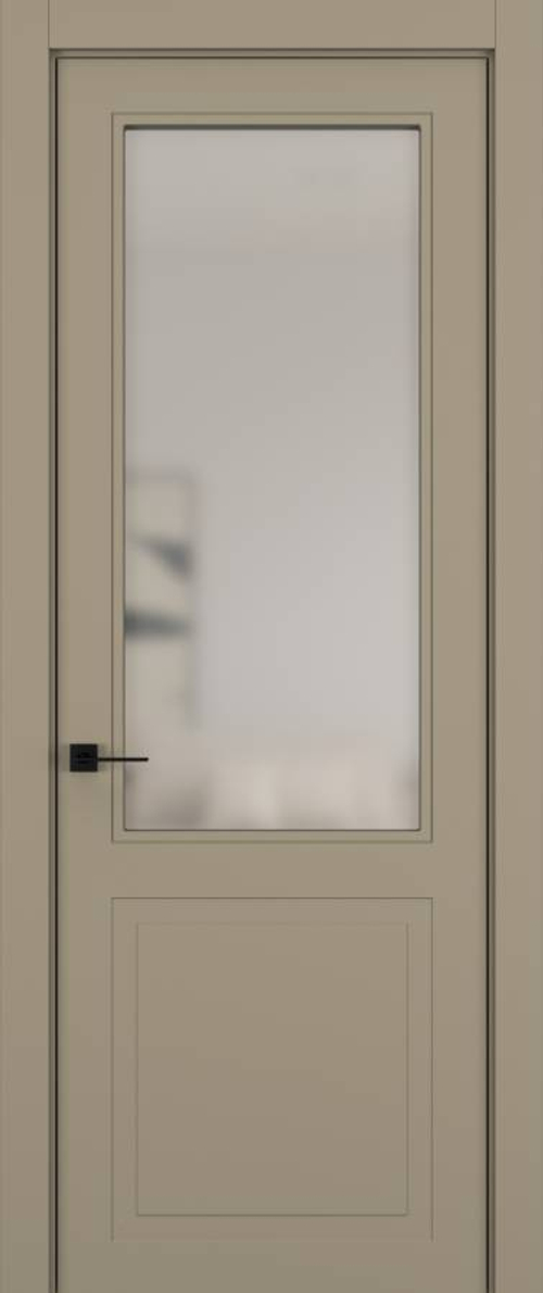 Дверь 02V GEOMETRY Матовый Серо-бежевый