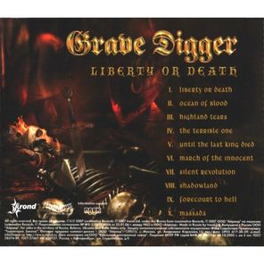 Grave Digger / Liberty Or Death (RU)(CD)