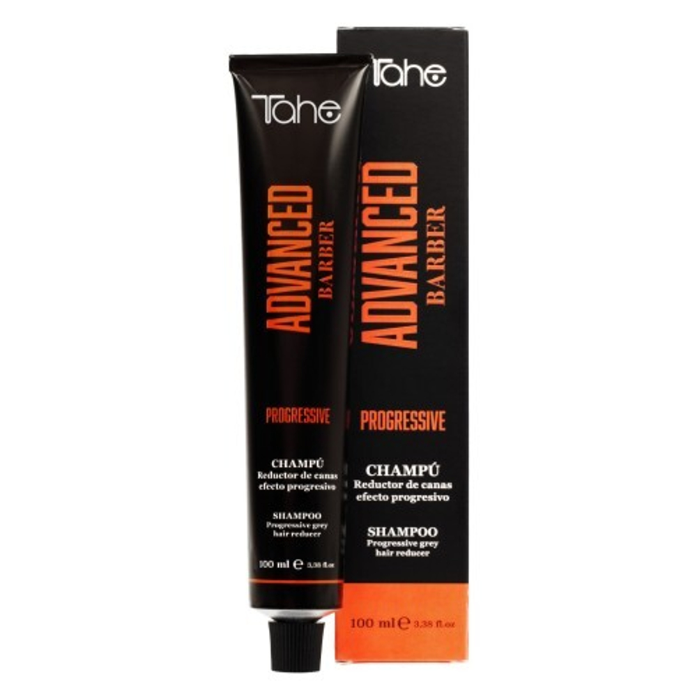 Tahe мужской шампунь для уменьшения седины- PROGRESSIVE SHAMPOO ,60 мл