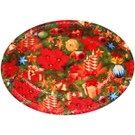 Поднос пластиковый «Новогоднее ассорти» 35,5*26см
