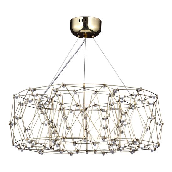 SL6602.203.48 Светильник подвесной ST-Luce Золотистый/Прозрачный LED 1*48W 4000K GRAVETTA