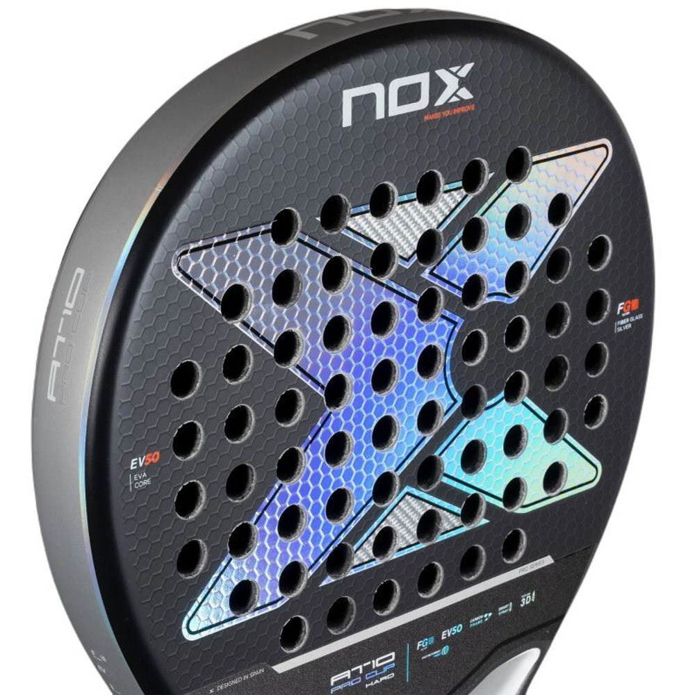 Ракетка для падел тенниса NOX AT10 Pro Cup Hard by Agustin Tapia 2025