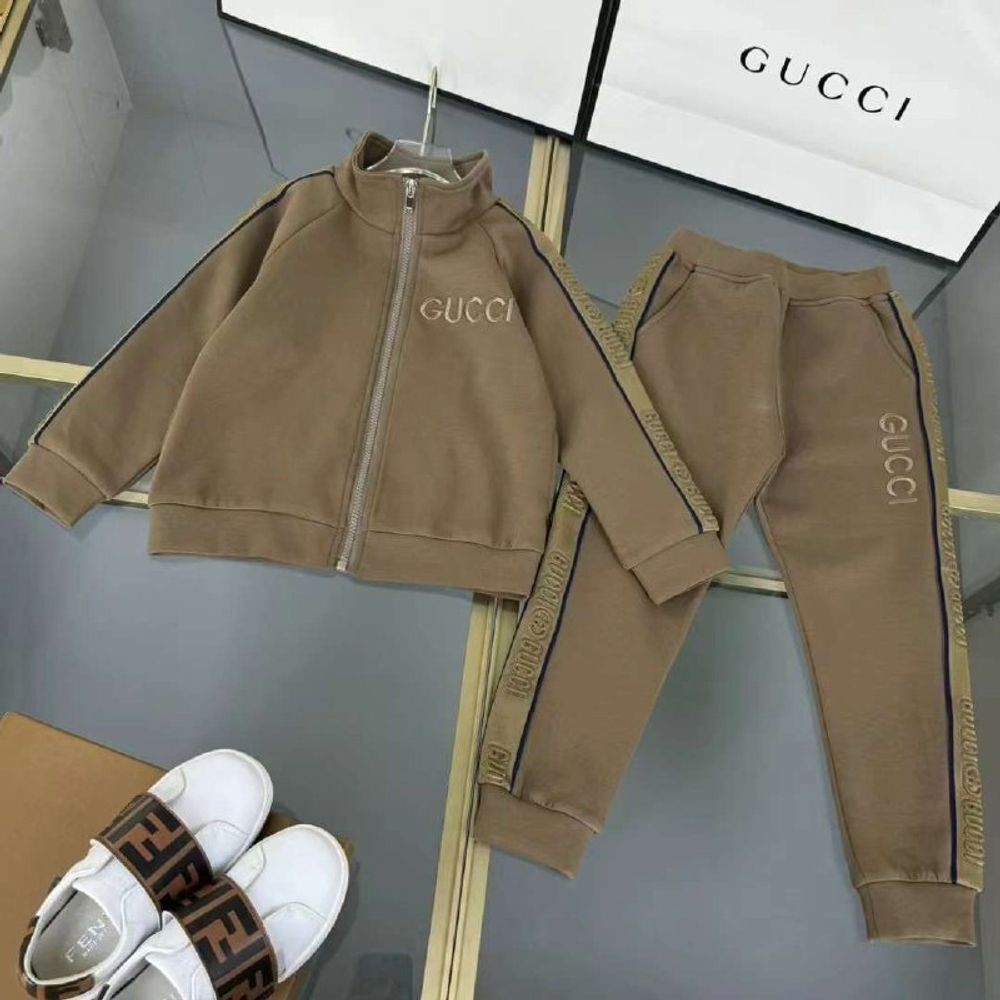 Детский хлопковый костюм Gucci