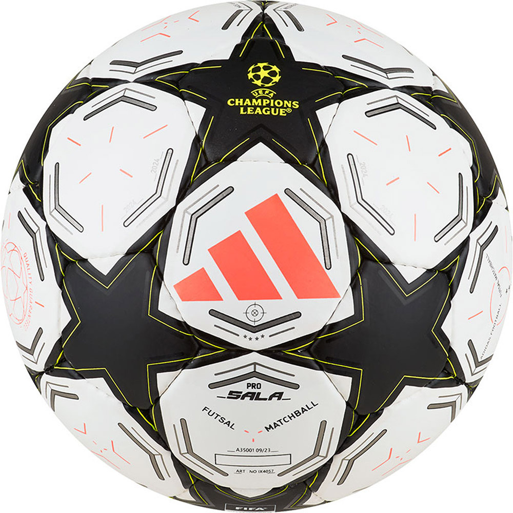 Мяч футзальный ADIDAS UCL Pro Sala IX4057, размер 4, FIFA Quality Pro