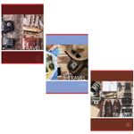 Тетрадь А4, 96 л., BRAUBERG ЭКО скоба, клетка, обложка картон, В ПУТЬ, 403069