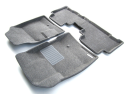 Коврики салона для CHEVROLET Captiva (2006-2016) / OPEL Antara (2007-2016) Euromat 3D Business серые. Арт. EMC3D-001503G