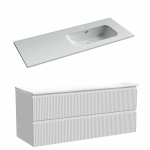 Тумба с раковиной Sancos Snob R SNR120W/CN7006 120 Bianco