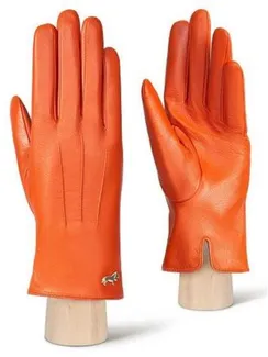 Перчатки женские ш/п LB-4607 цвет оранжевый, размер 7.5