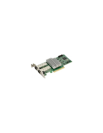 Сетевая карта Supermicro AOC-S25G-M2S-O Плата коммуникационная SuperMicro Standard LP 25GbE SFP28, Mellanox CX4 LX