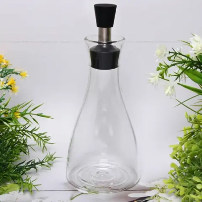 Бутылка стеклянная для специй 450мл «Хай-Тек»