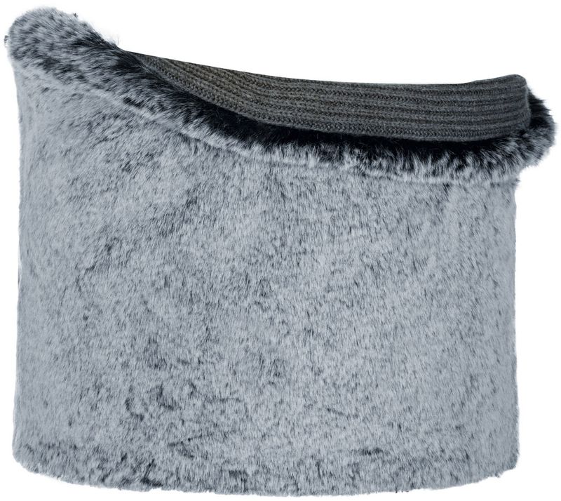 Модный шарф-труба Buff Neckwarmer Knitted Comfort Kesha Grey Фото 3