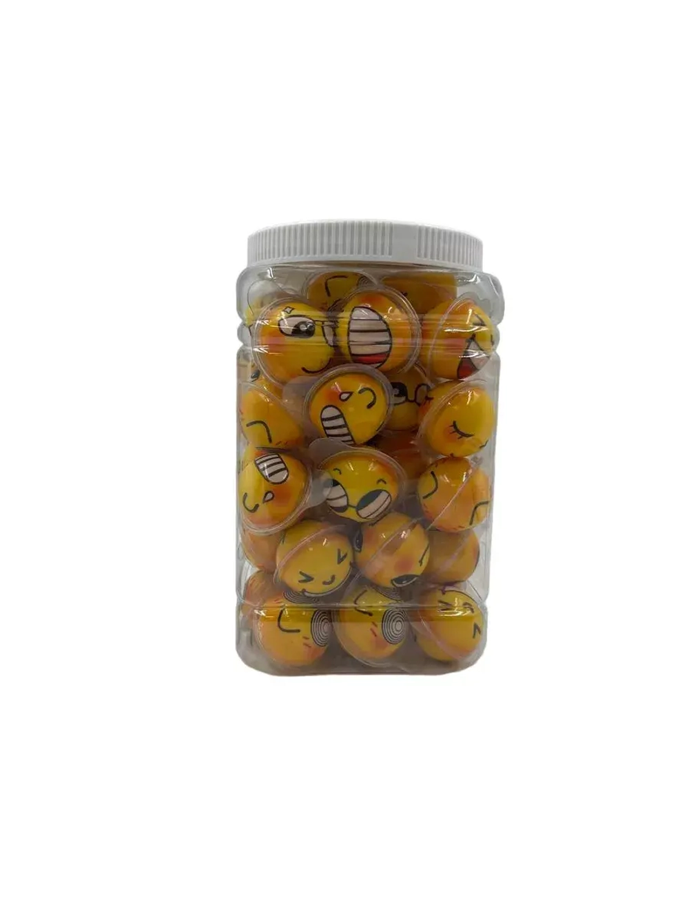 Жевательный мармелад в форме Смайлика , 50шт