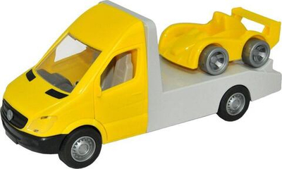 Автомобиль "Mercedes-Benz Sprinter" эвакуатор (желтый) (Тигрес)