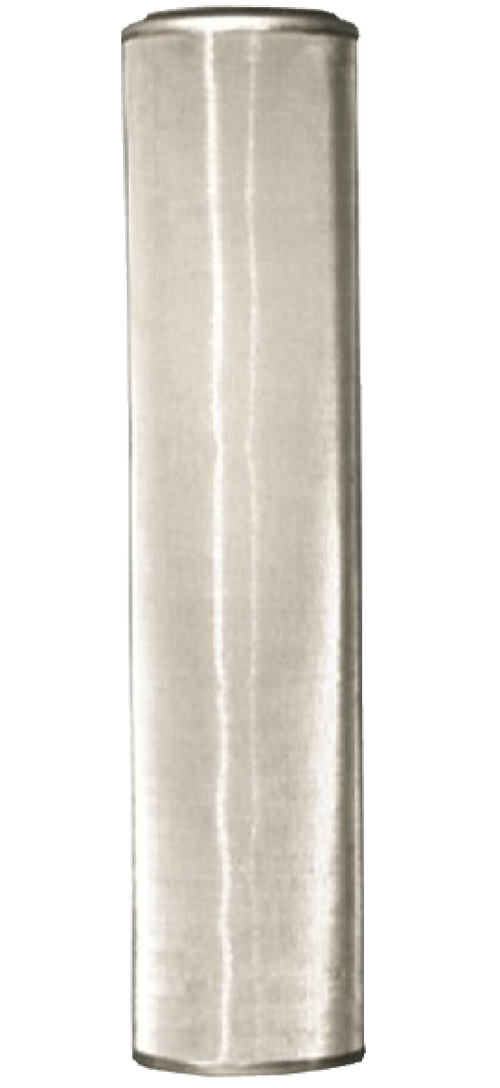 Металлический механический фильтр стандарта Slim Line 20"  LX-20-10 (10 мкр)