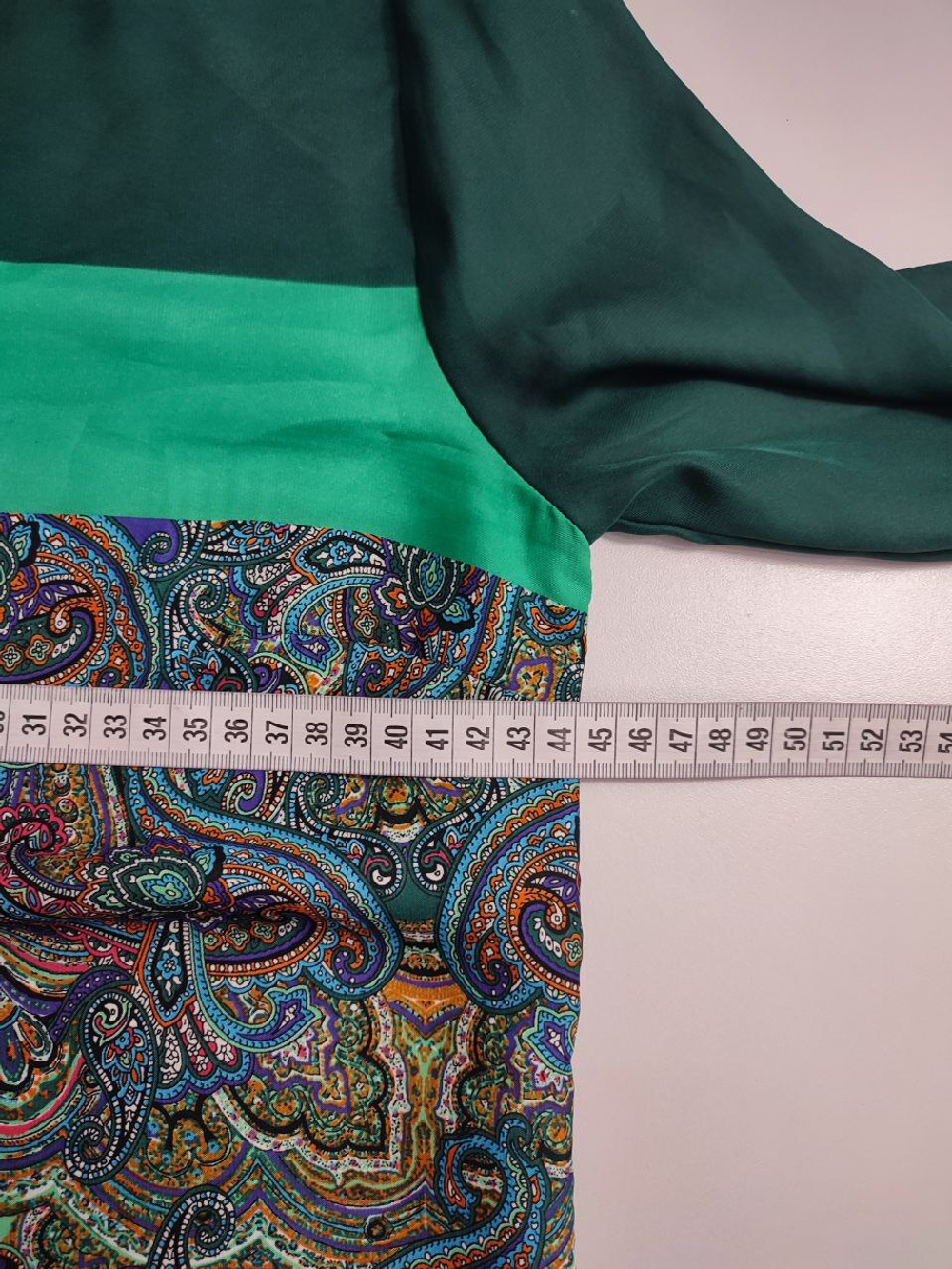 Платье комбинированное 44 размер