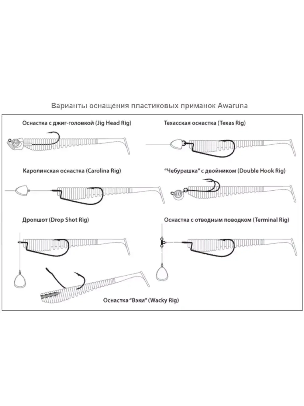 Виброхвост Awaruna,4.0'',101,6мм,10,7гр,цвет 201,5 шт/уп.