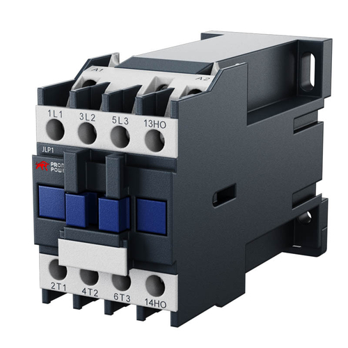 Контактор JLP1-D12-10-BD (DC24), 12A, 3 полюса, доп контакт 1НО, напряжение катушки 24VDC