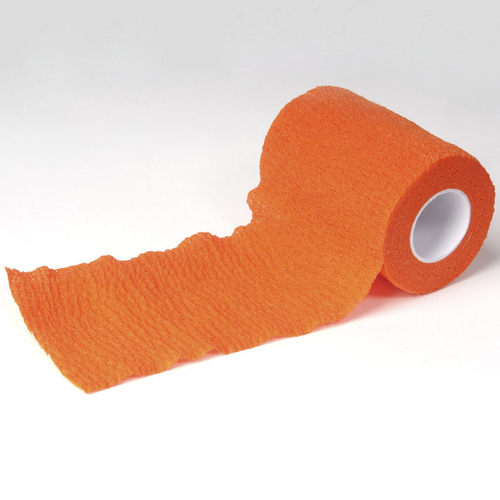 Бинт когезивный эластичный Ergodynamic 4003 оранжевый 7,5 см × 4,5 м
