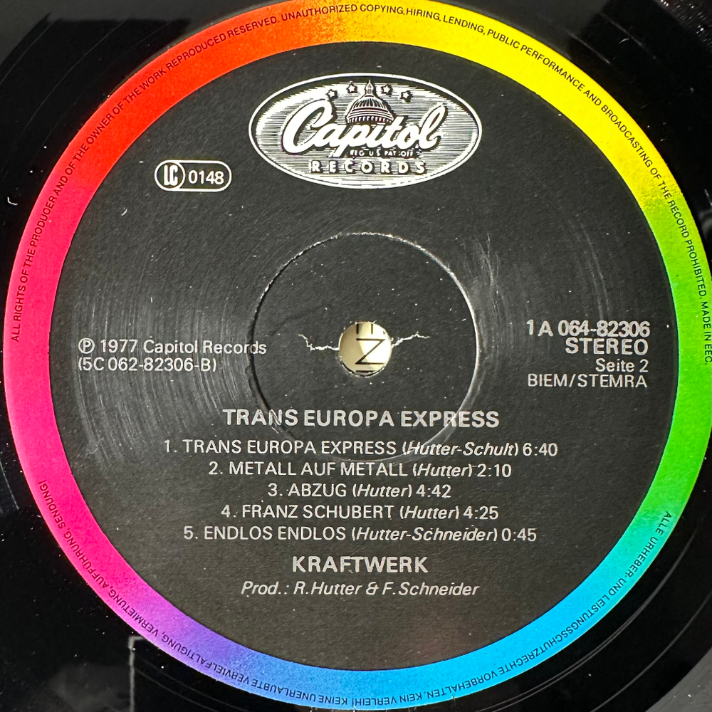 Kraftwerk ‎– Trans-Europe Express (Европа)