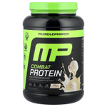 MusclePharm, Combat®, протеиновый порошок, со вкусом ванильного мороженого, 900 г (2 фунта)