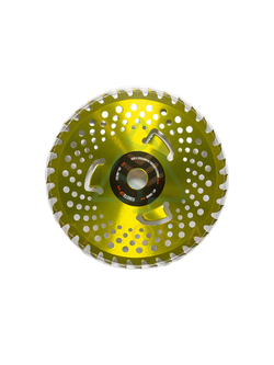 Нож с зубцами из твердого сплава 230*36Т*25,4 мм Shuriken Gold PRO Yakuza