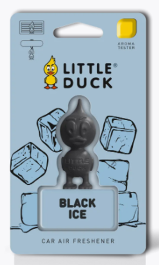 Ароматизатор-игрушка MIODORE 3D -Polymer "LITTLE DUCK" LD-13 BLACK ICE