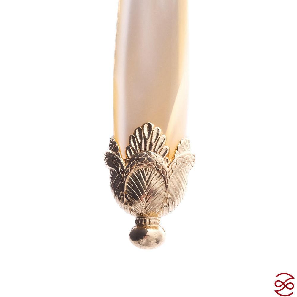 Набор столовых ножей domus siena gold (6 шт)