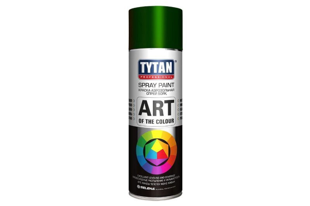 Аэрозоль  универ  RAL 6005 TYTAN тем зеленая