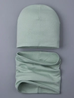 Шапка детская осенняя и снуд