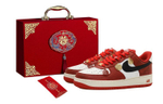 [Customized sneakers] Nike Air Force 1 Low OKHR dragon and phoenix colorful wedding ornaments wedding shoes festive and auspicious old non-slip low-top sneakers for men and women the same style black and white red