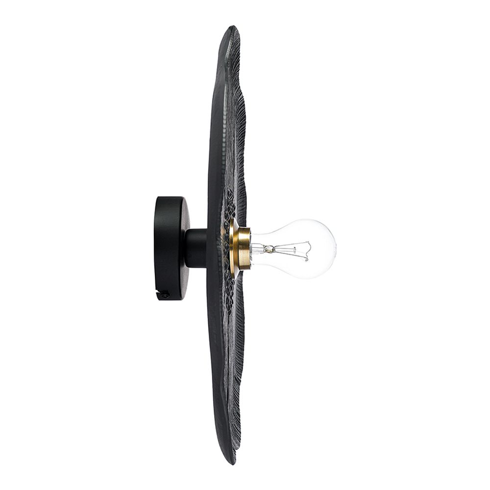 Светильник настенный Wildflower, Ø46 см, черный