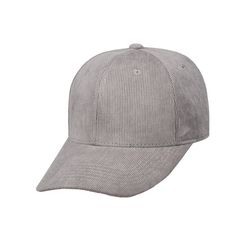 Бейсболка STREET Velvet, серый