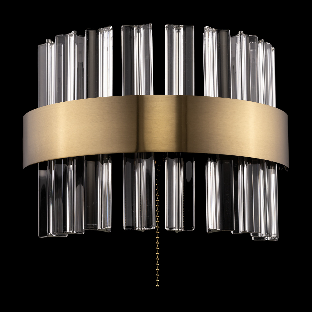 Citilux Рианна CL337313 LED Бра хрустальное с выключателем Бронза