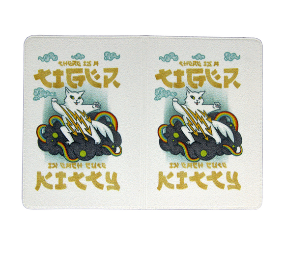Обложка для транспортной карты "Tiger Kitty"
